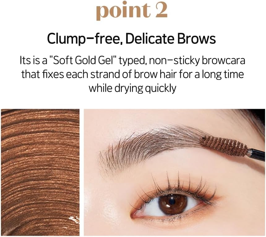 ETUDE Color My Brow Mascara, Blondie Brown / Eyebrow Mascara / Eyebrow