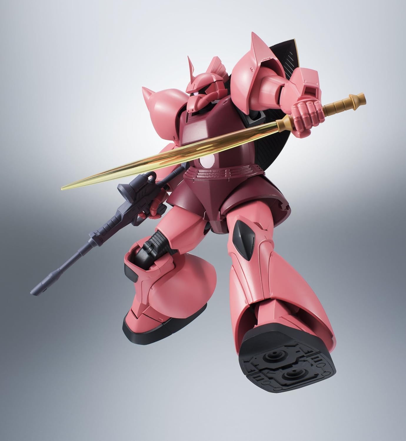 BANDAI SPIRITS ROBOT Spirits Mobile Suit Gundam MS-14S Char Dedicated Gel Gug Version, A.N.I.M.E. (Resale Version), Approx. 5.1 inches (130 mm), PVC & ABS, Painted Action Figure