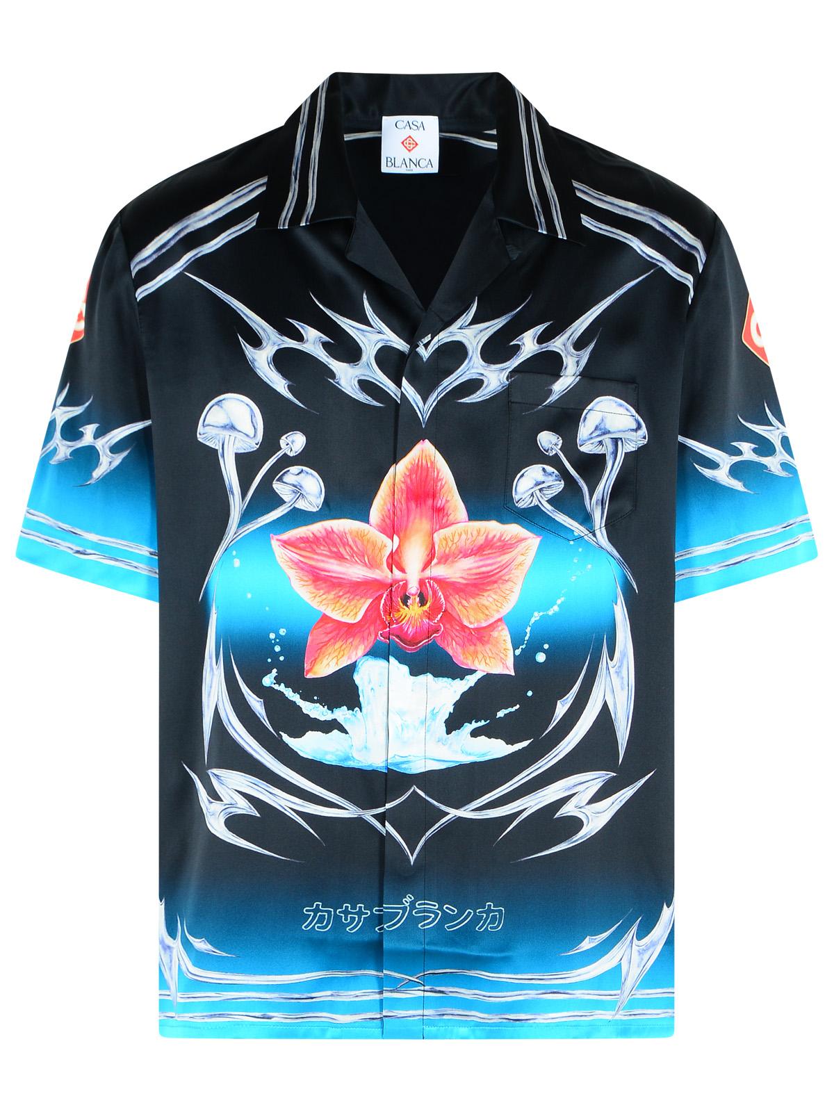 Casablanca カサブランカブラックシルクシャツ - Image 5