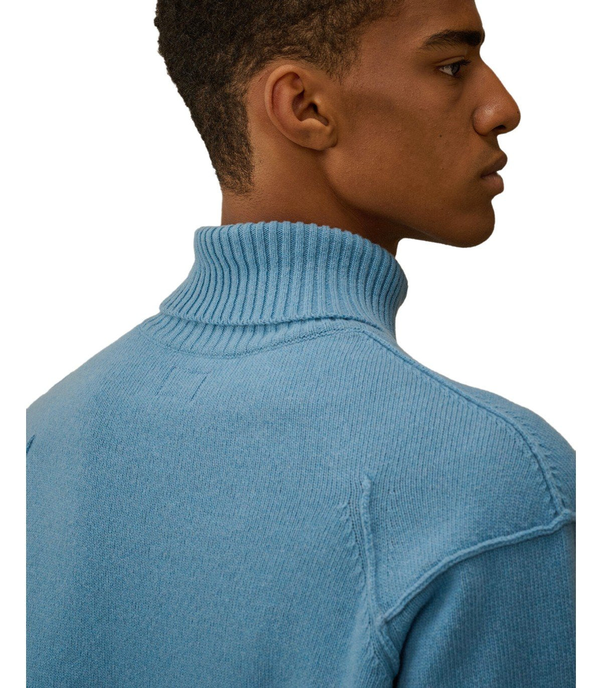 C C.P.会社GRS Aegean Blue Turtleneckセーター - Image 5