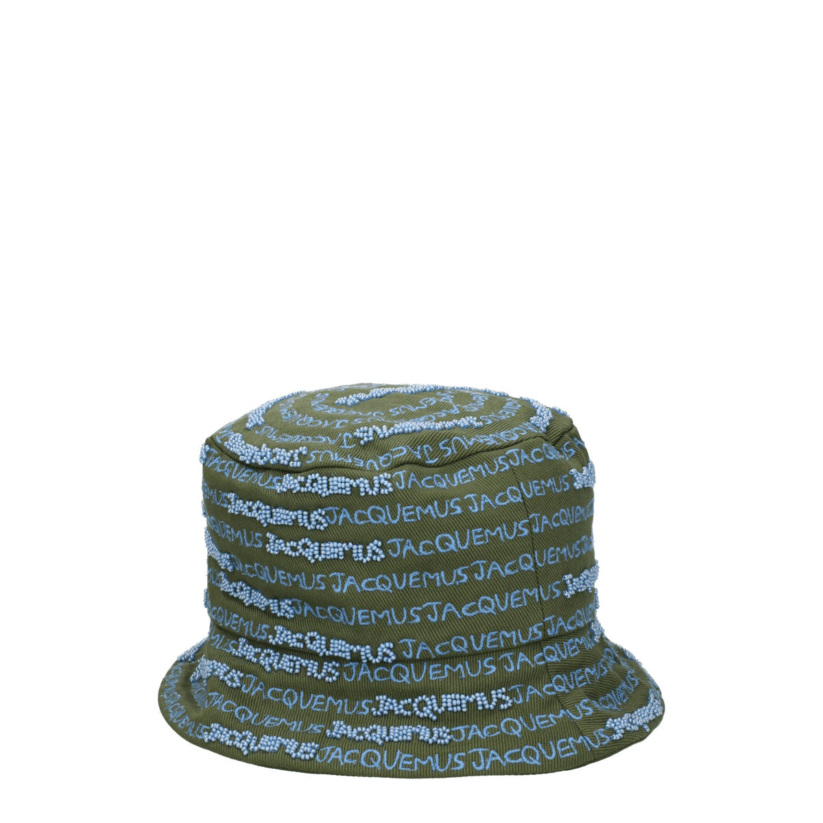 Jacquemus Jacquemus Cappelli Donna Cotone Verde/Cachi - Image 5