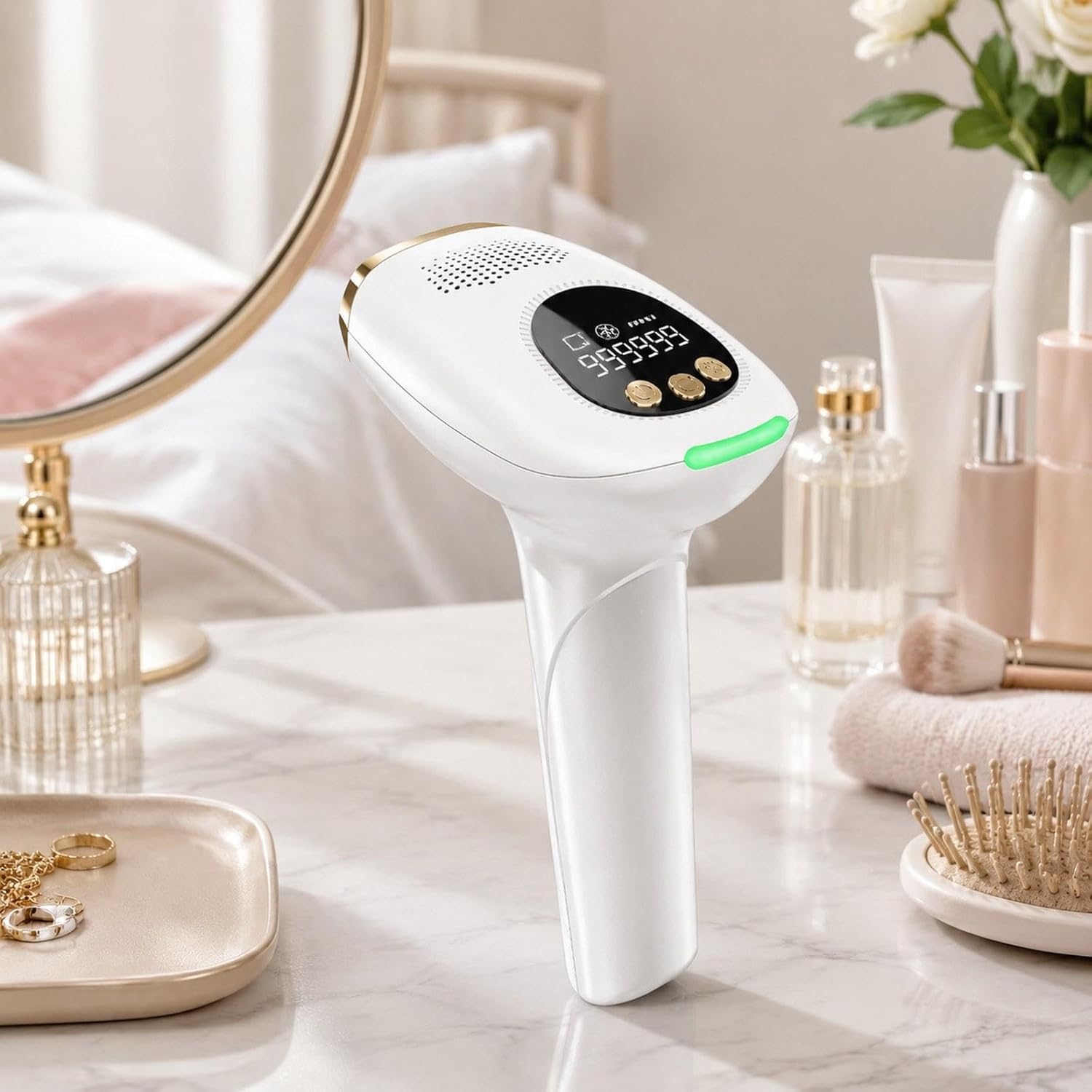 1台 脱毛器 冷却機能 光脱毛機能 調節可能 スマートセンサー マルチモード 全身対応 安全装置 便利設計 女性男性兼用 自宅サロンに適用