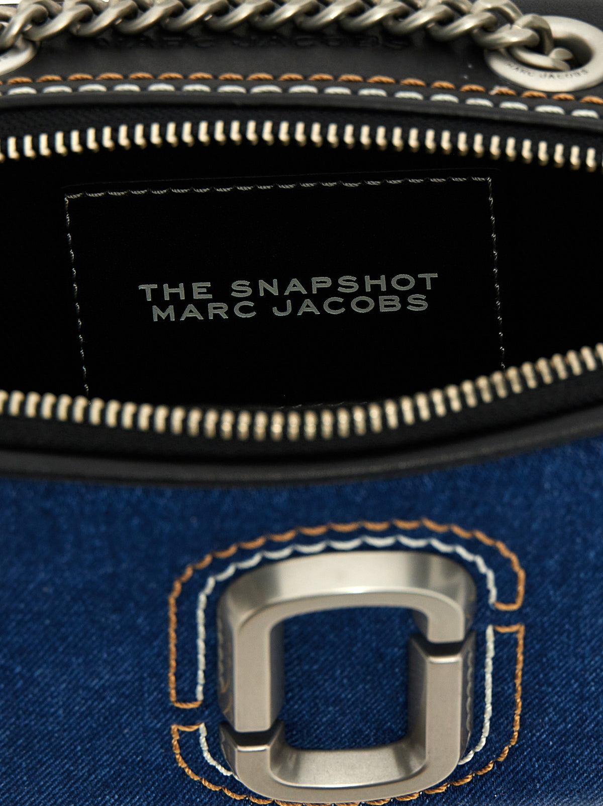 Marc マークジェイコブス「デニムチェーンスナップショット」クロスボディバッグ - Image 5