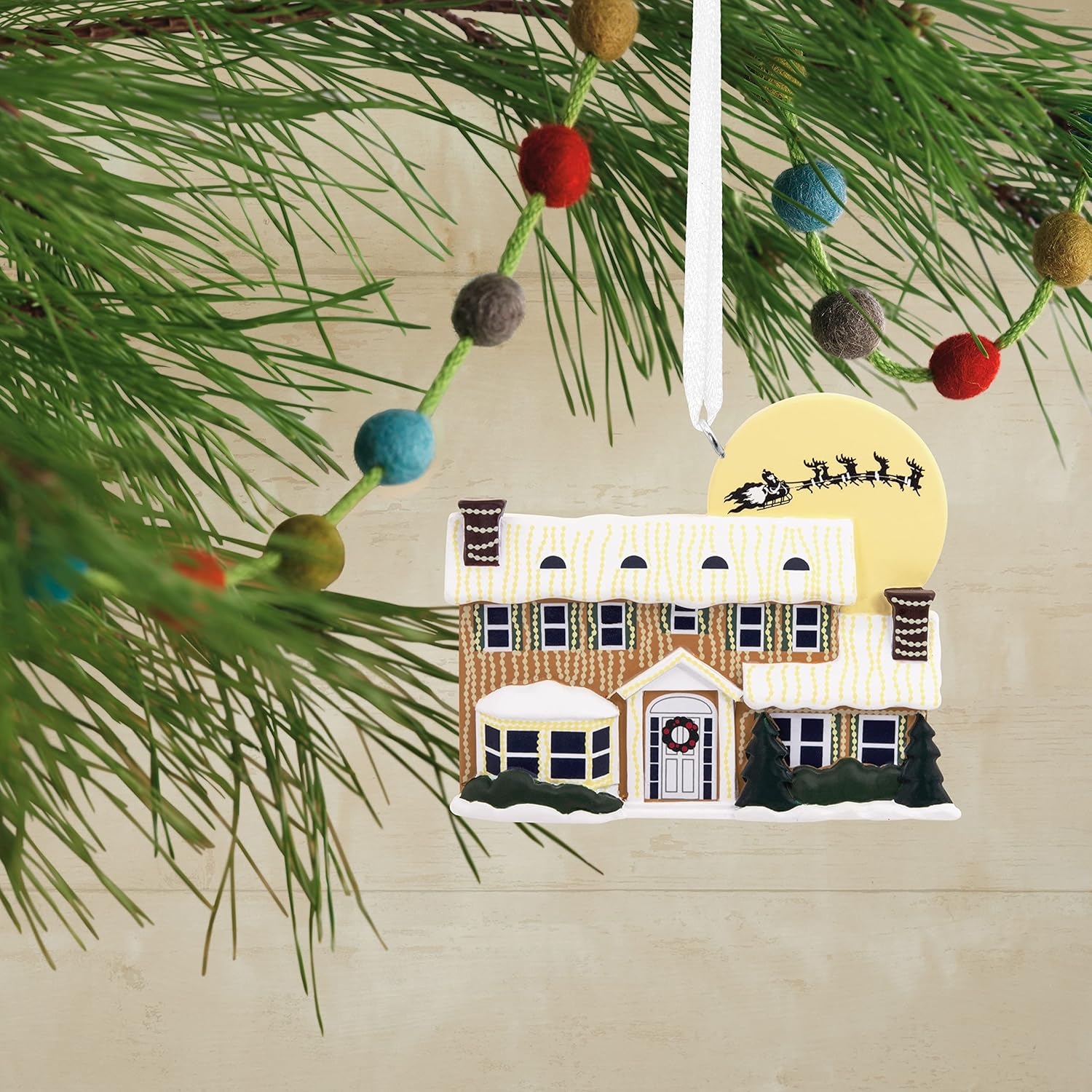 Hallmark National Lampoon's Christmas Vacation Griswold House Adorno de Navidad, resina