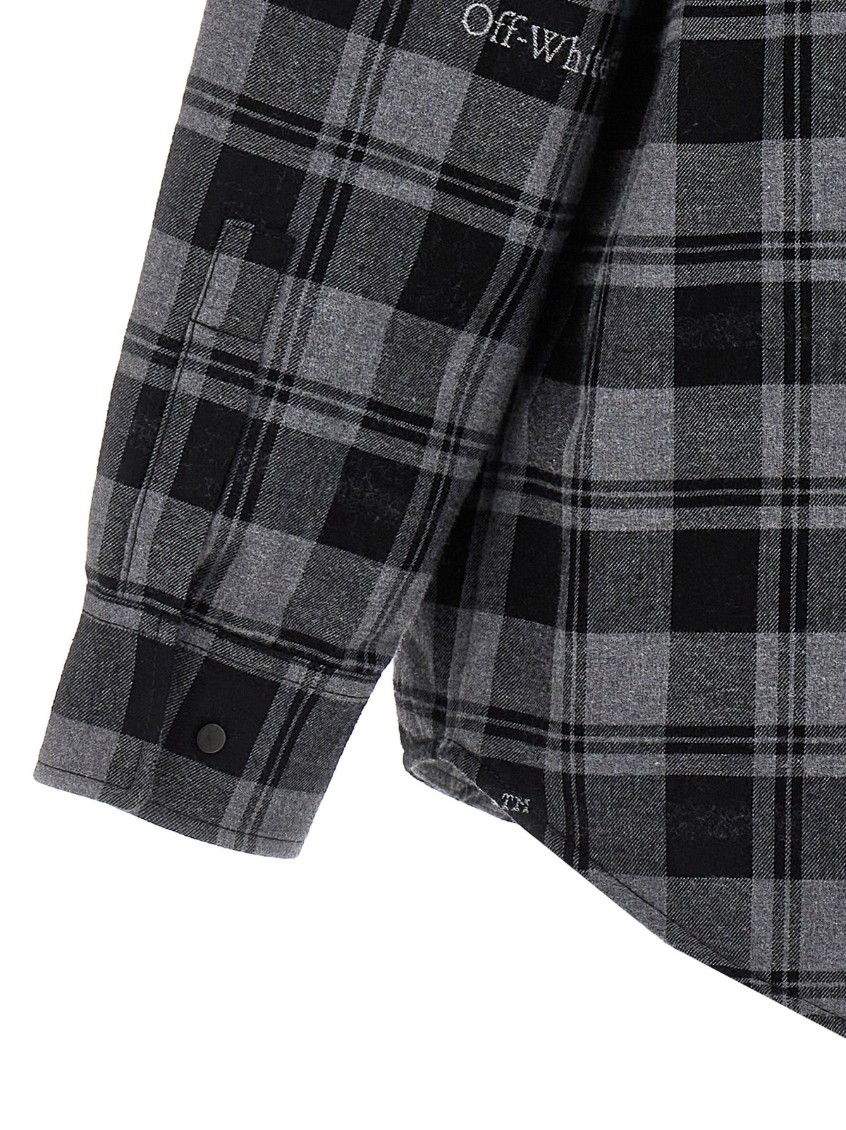 Off Off White 'Check Flannel Padded' Jacket - Image 5