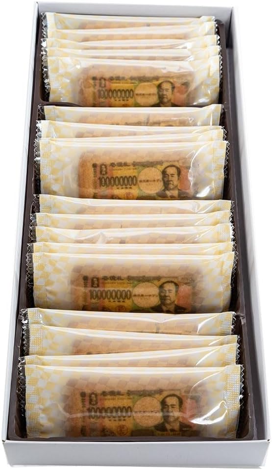Shibusawa Eiichi Sablé 18-piece Nagatoya Banknote Sablé Cookies