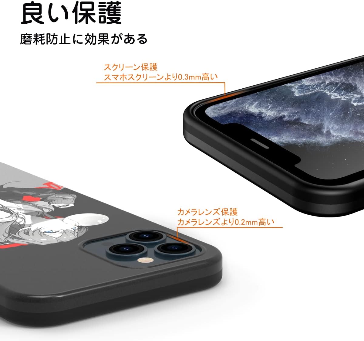 THE DREAMY LIFT iPhone 12/12 pro case anime cartoon eva Asuka cute cool beautiful moe popular goods smartphone case (iphone 12/12 pro (6.1 inch)