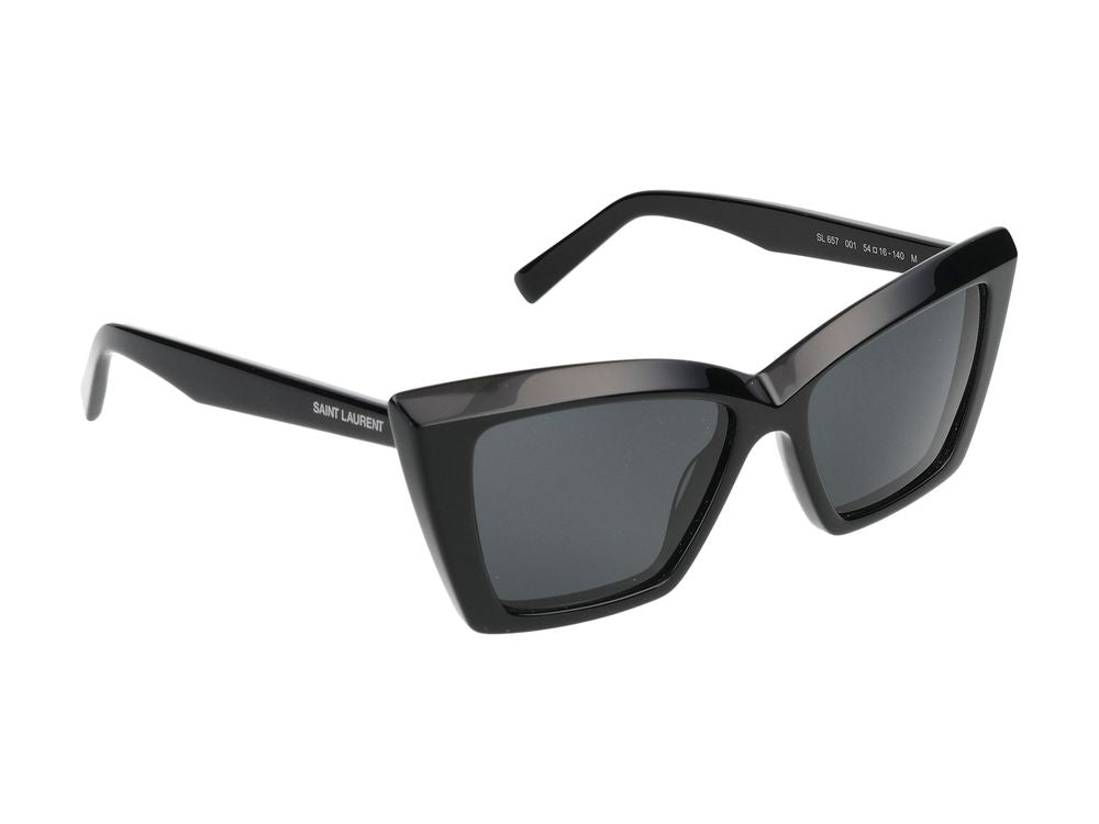 Saint サングラスセントローランSL 657 001ブラックブラック /16/140 - Image 5