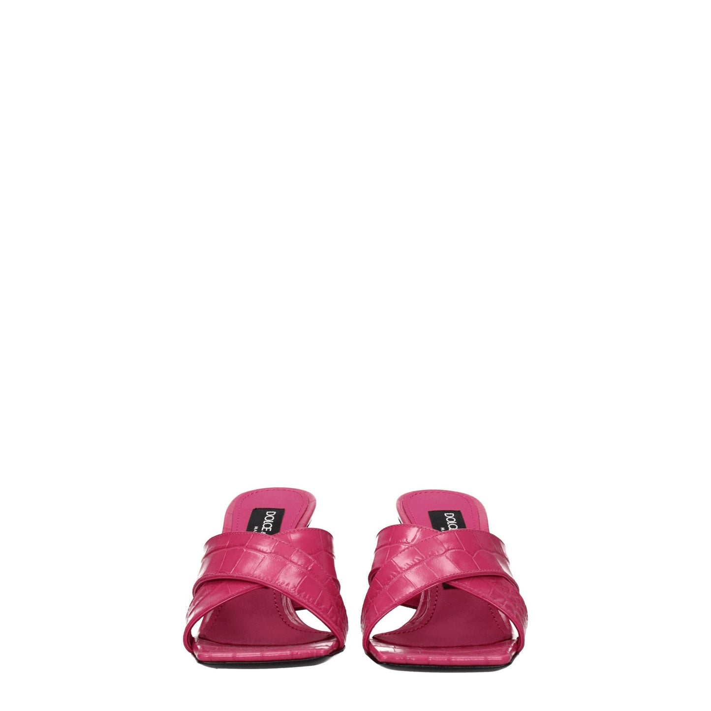 Dolce  Gabbana Dolce＆Gabbana Sandals Women Leather Pink/Cyclamen - Image 5