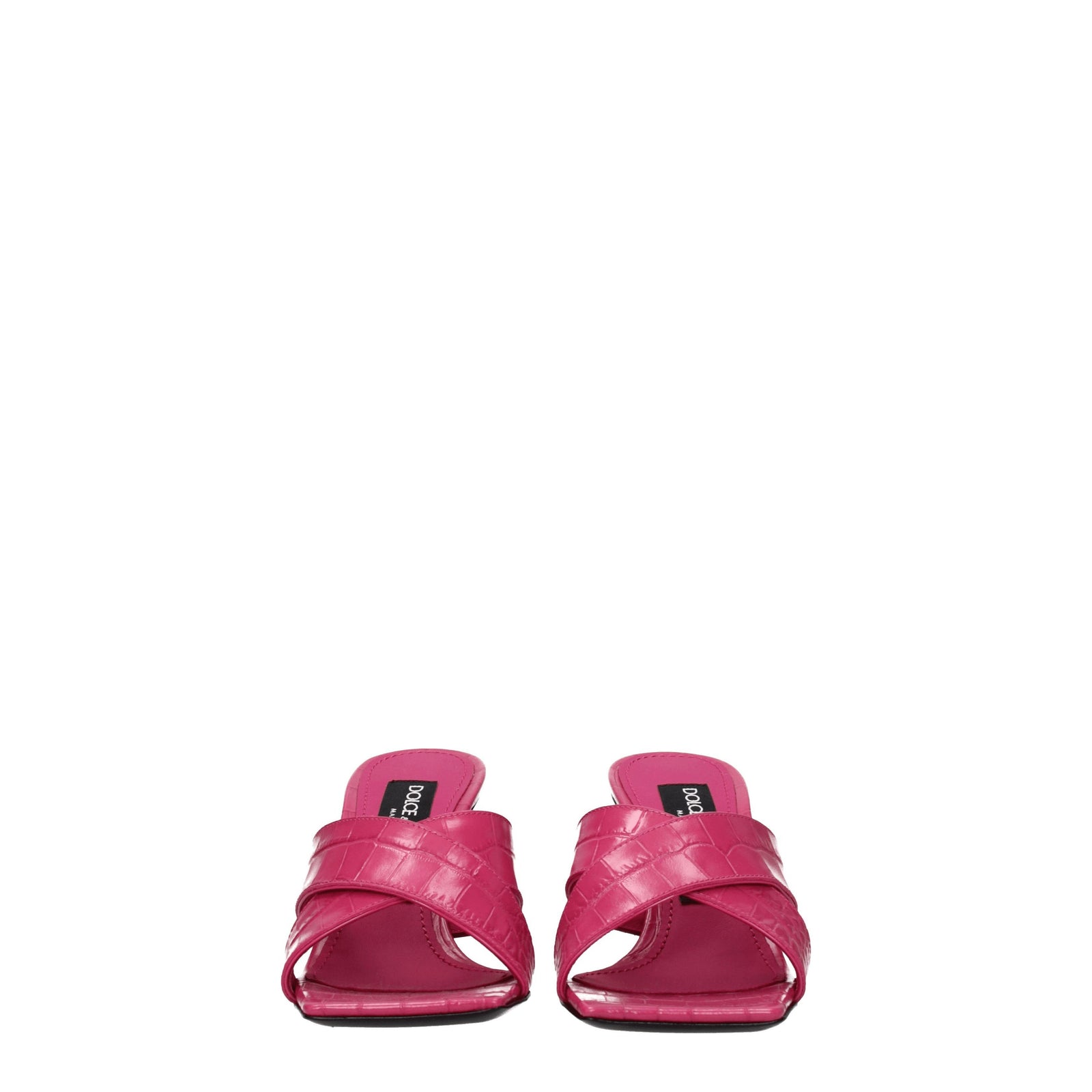 Dolce  Gabbana Dolce＆Gabbana Sandals Women Leather Pink/Cyclamen - Image 5