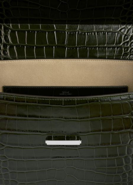 TOTEME Box croc-effect leather handbag - Image 5