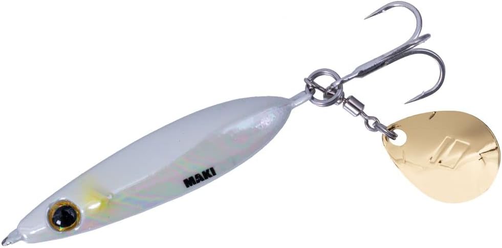 Major Craft Lure, Makijig, Micro Light Game Dedicated Blades, 0.1 oz (3 g), 0.2 oz (5 g), 0.3 oz (7 g), 0.4 oz (10 g), 0.5 oz (15 g)