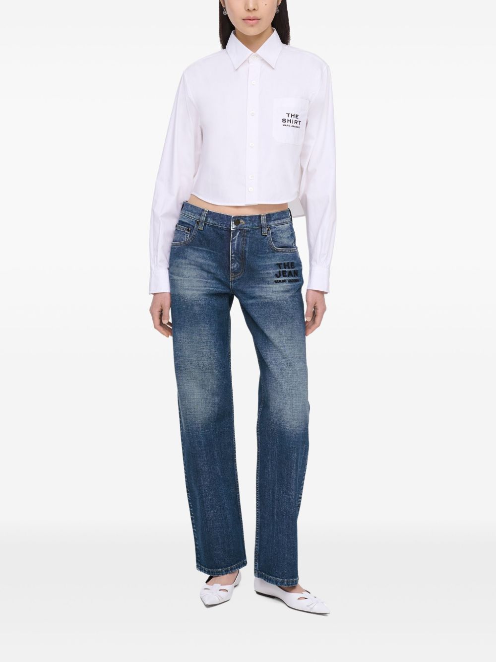Marc マークジェイコブスデニムコットンジーンズ - Image 5