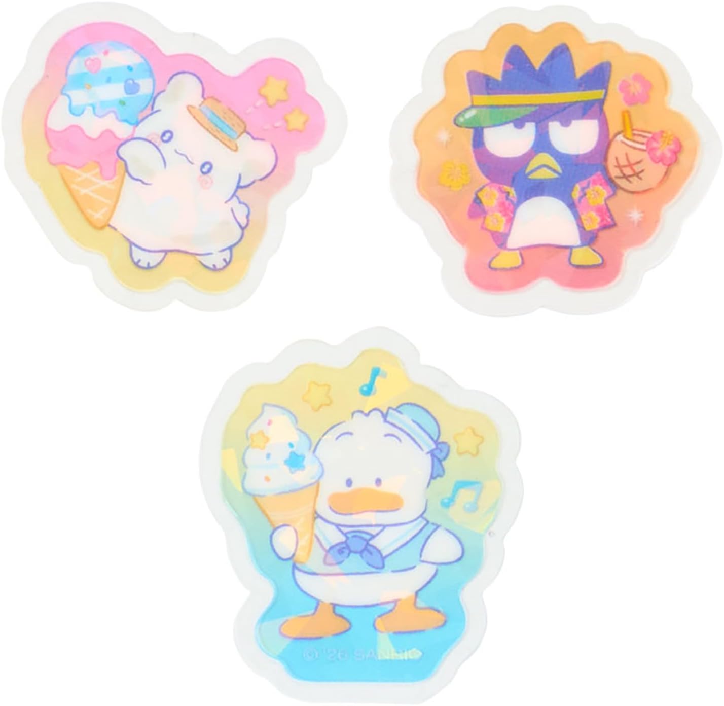 Sanrio 769622 Summer Stickers Sanrio Characters, For Ages 3 and Up