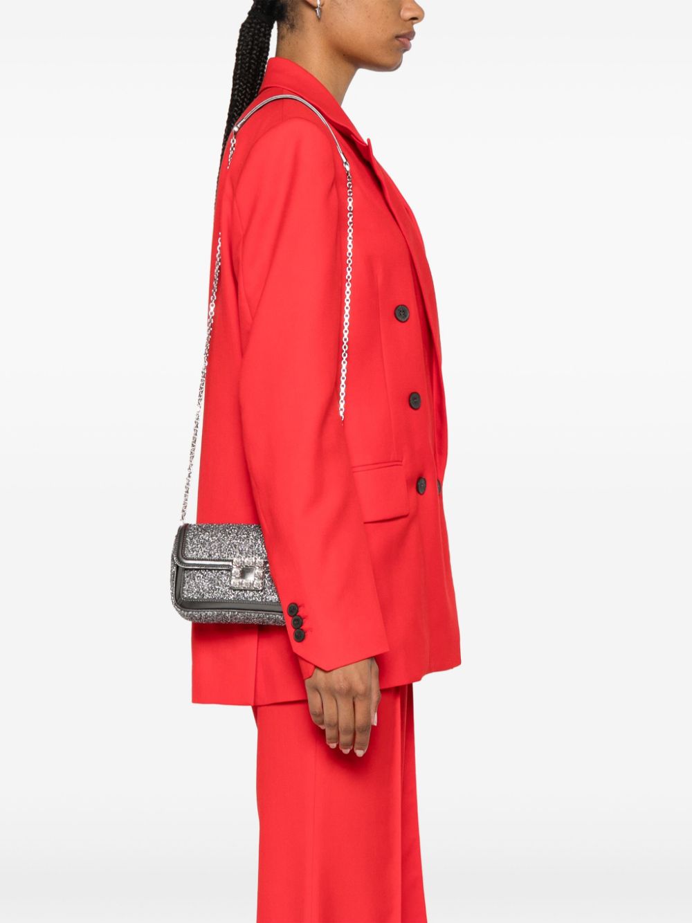 Roger Roger Vivier Viv Jeu De Fille Clutch - Image 5