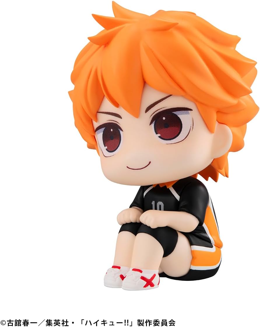 Rukappu Haikyuu!! Shoyo Hinata Uniform Ver., Approx. 4.3 inches (110 mm), PVC Pre-painted Action Figure