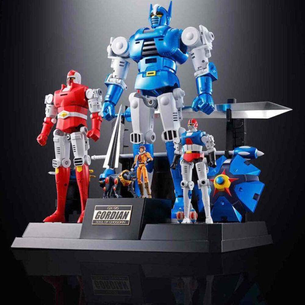 Soul of Chogokin GX-95 BAS61019 Fighter Gordian Approx. 12.6 inches (320 mm), ABS & Die Cast & PVC Pre-Painted Action Figure