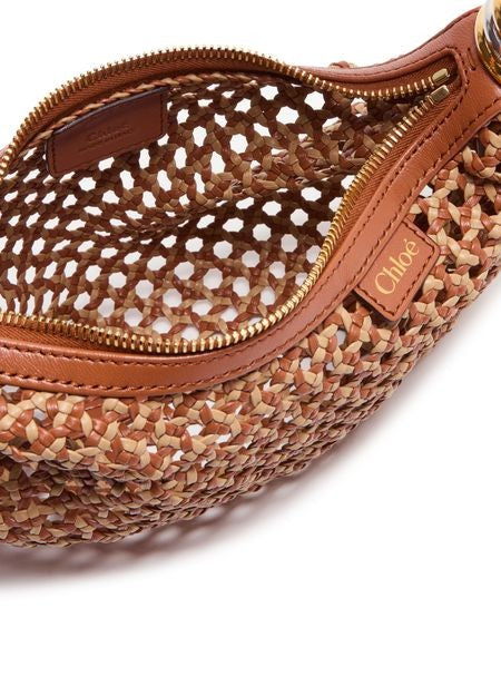 CHLOE Bracelet small hobo bag in braided leather - Image 5
