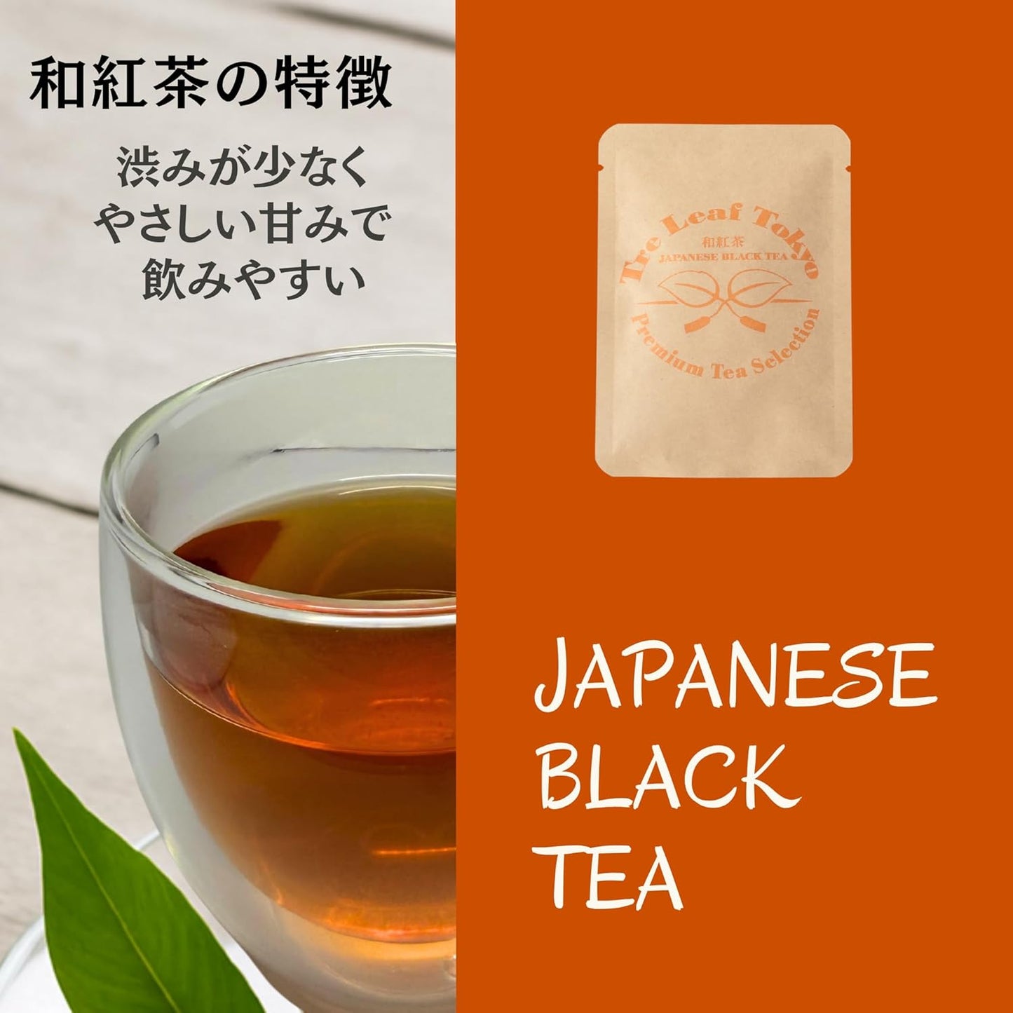 Tre Leaf Tokyo Soyama Tea, Japanese Tea, Broom Tea Individually Wrapped Soyilon Tea Bag Gift Set (Set of 1)