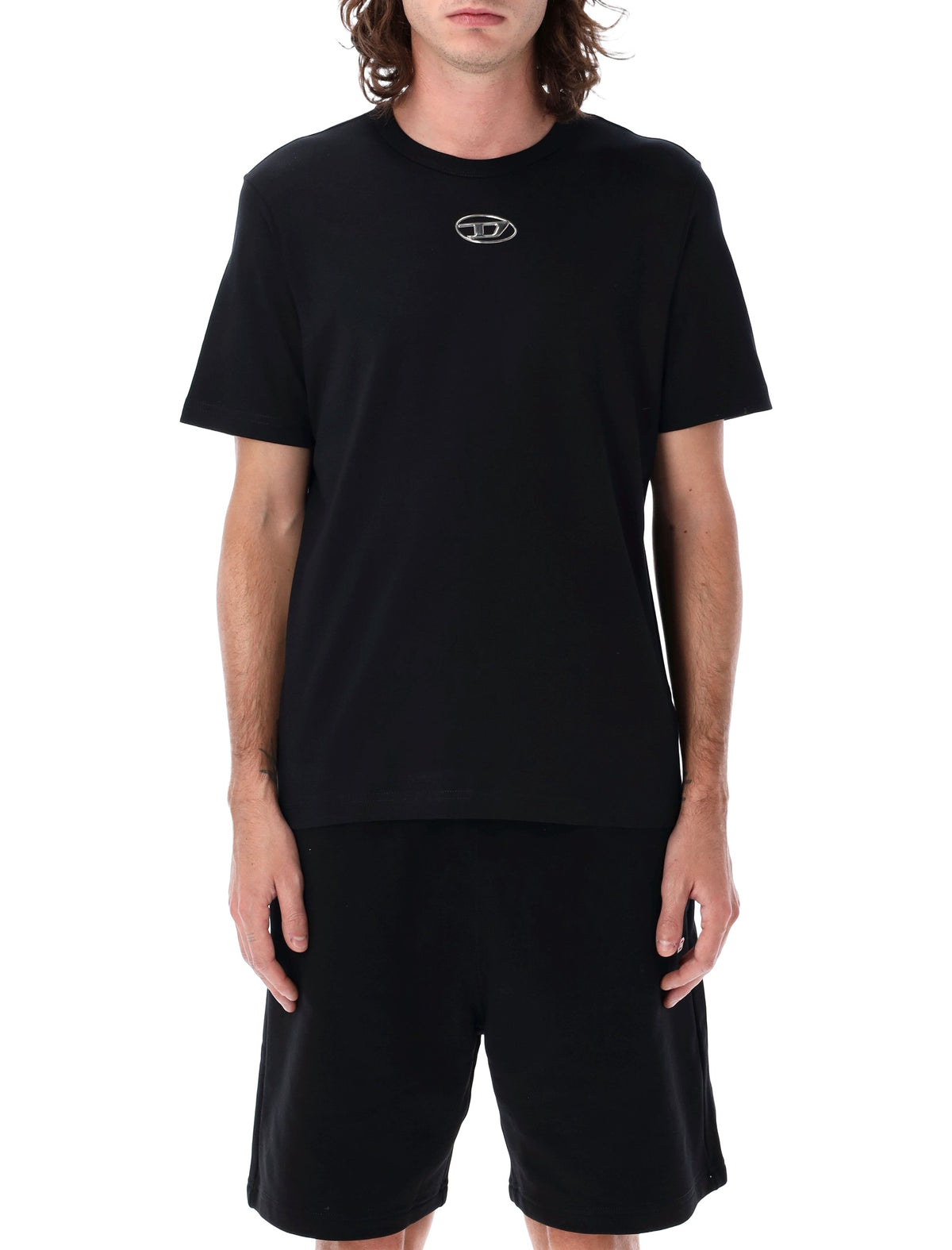 Diesel ディーゼル T シャツとポロシャツ ブラック - Image 5