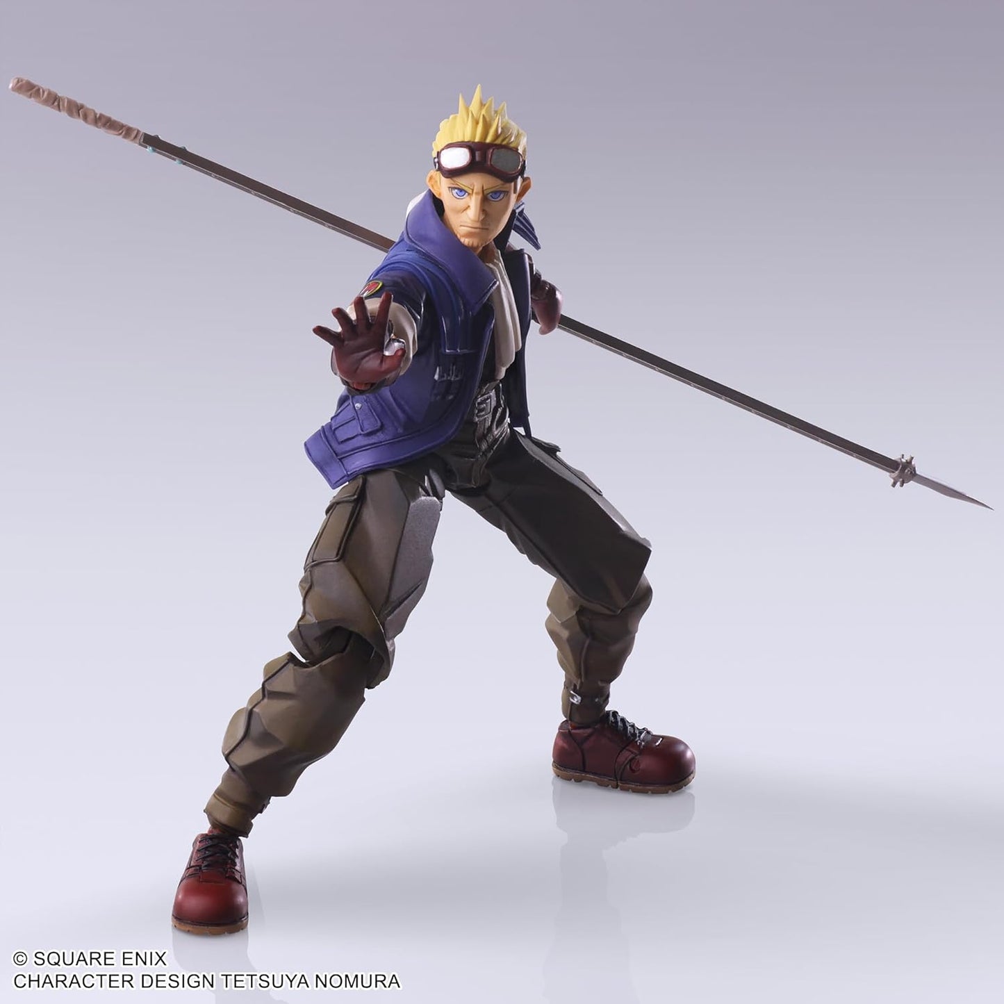 Final Fantasy VII Bling Arts (Sid Highwind) PVC Pre-painted Action Figure