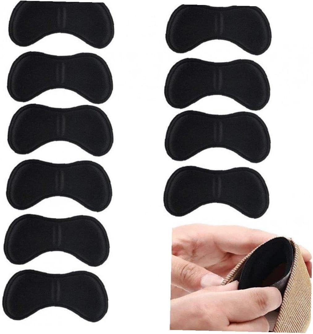 Heel Insole Patch, Pain Relief, Wear-resisting Pad, Foot Care, Heel Protection, Rubber Back Seal, Shoe Insole Insert, Set of 5