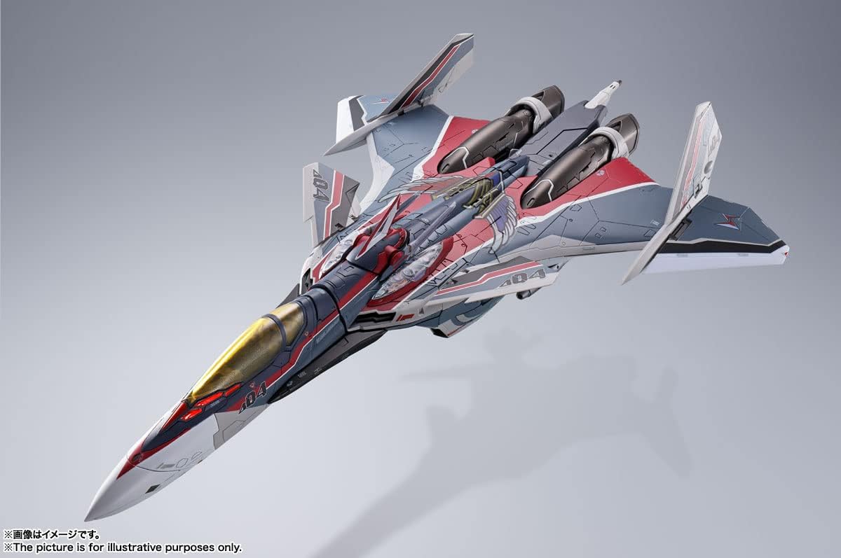 TAMASHII NATIONS DX Chogokin Movie Version Macross Delta Absolute Live!!!!!! VF-31AX Kairos Plus (Mirage Farina Genus), Approx. 10.2 inches (260 mm), ABS & Die-Cast & PVC Pre-Painted Action Figure