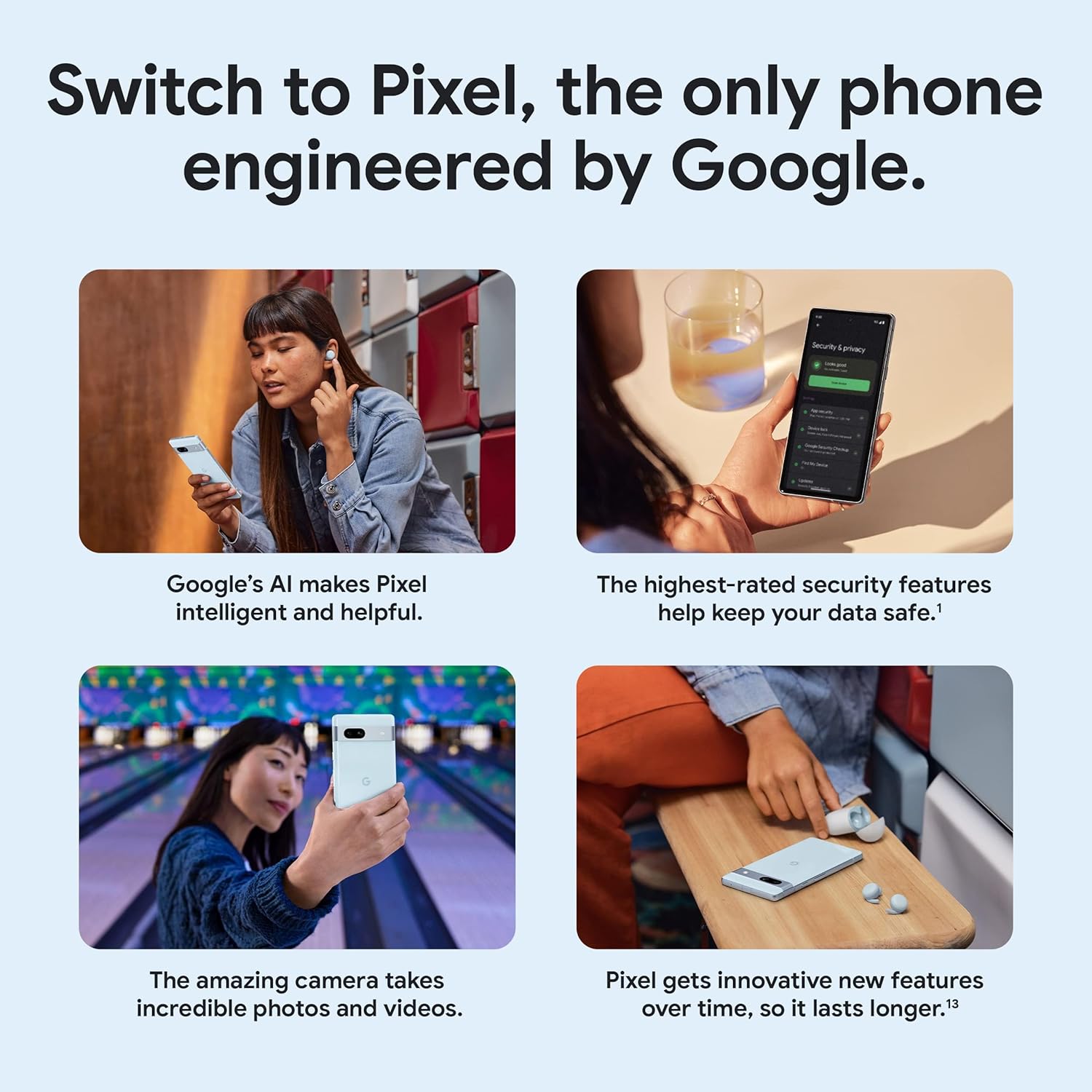 [Refurbished] Google Pixel 7a G82U8 128GB Coral SIM Free (Refurbished)