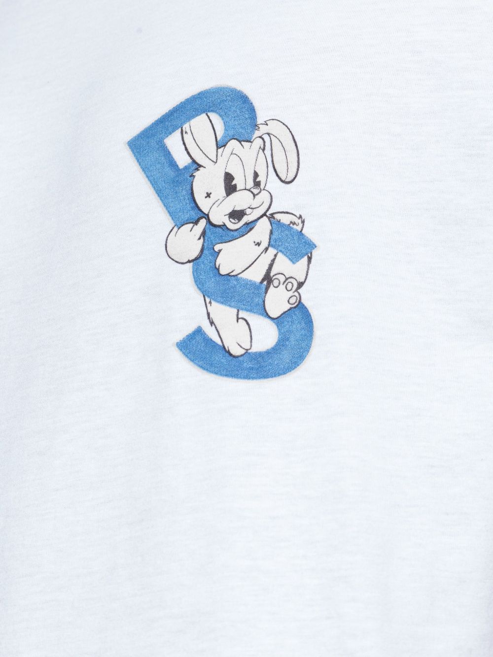 Paul PS By Paul Smith Bunny繰り返しコットンTシャツ - Image 5