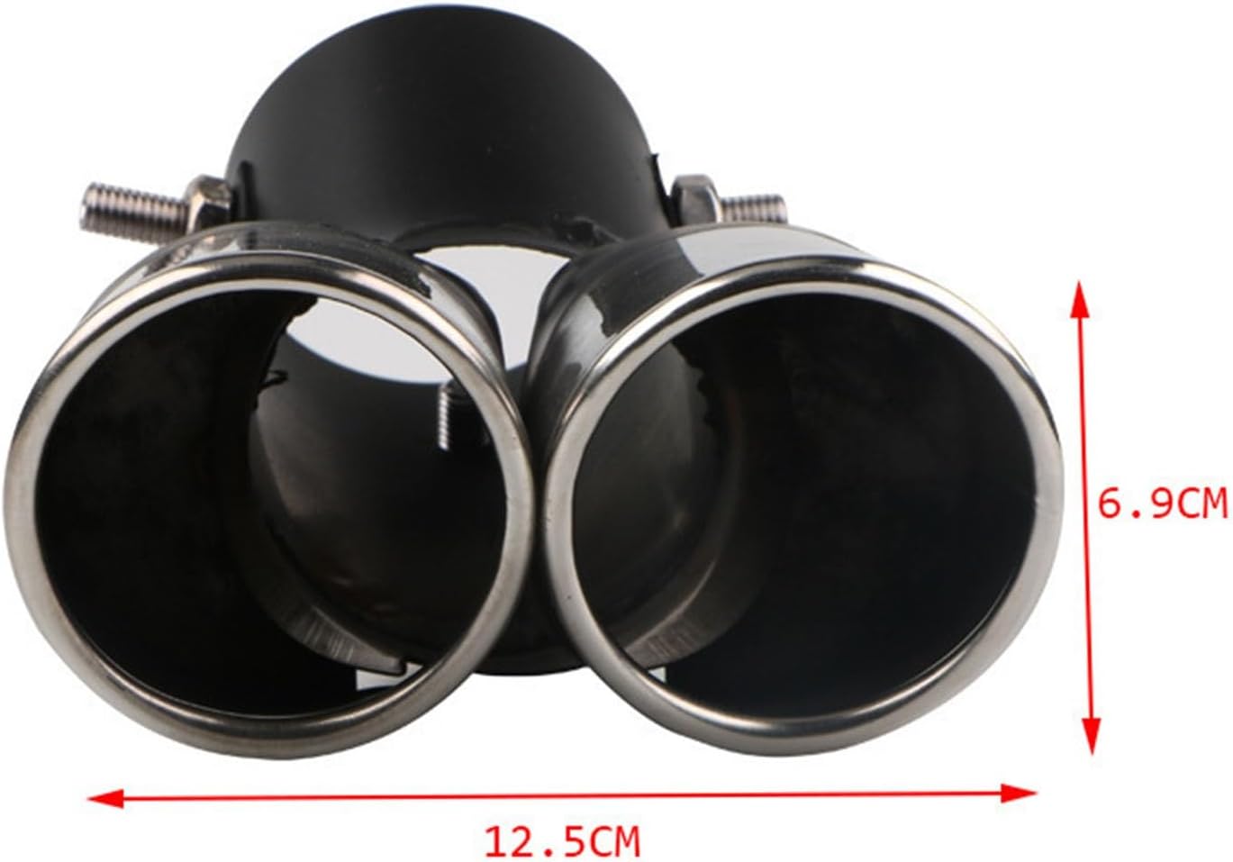 Compatible with Toyota Corolla Sports Hybrid COROLLA SPORT AURIS Muffler Cutter, Downward Exhaust Exhaust Pipe, Exterior Parts, Stainless Steel, Painting Process, Rust Proof, Corrosion Prevention