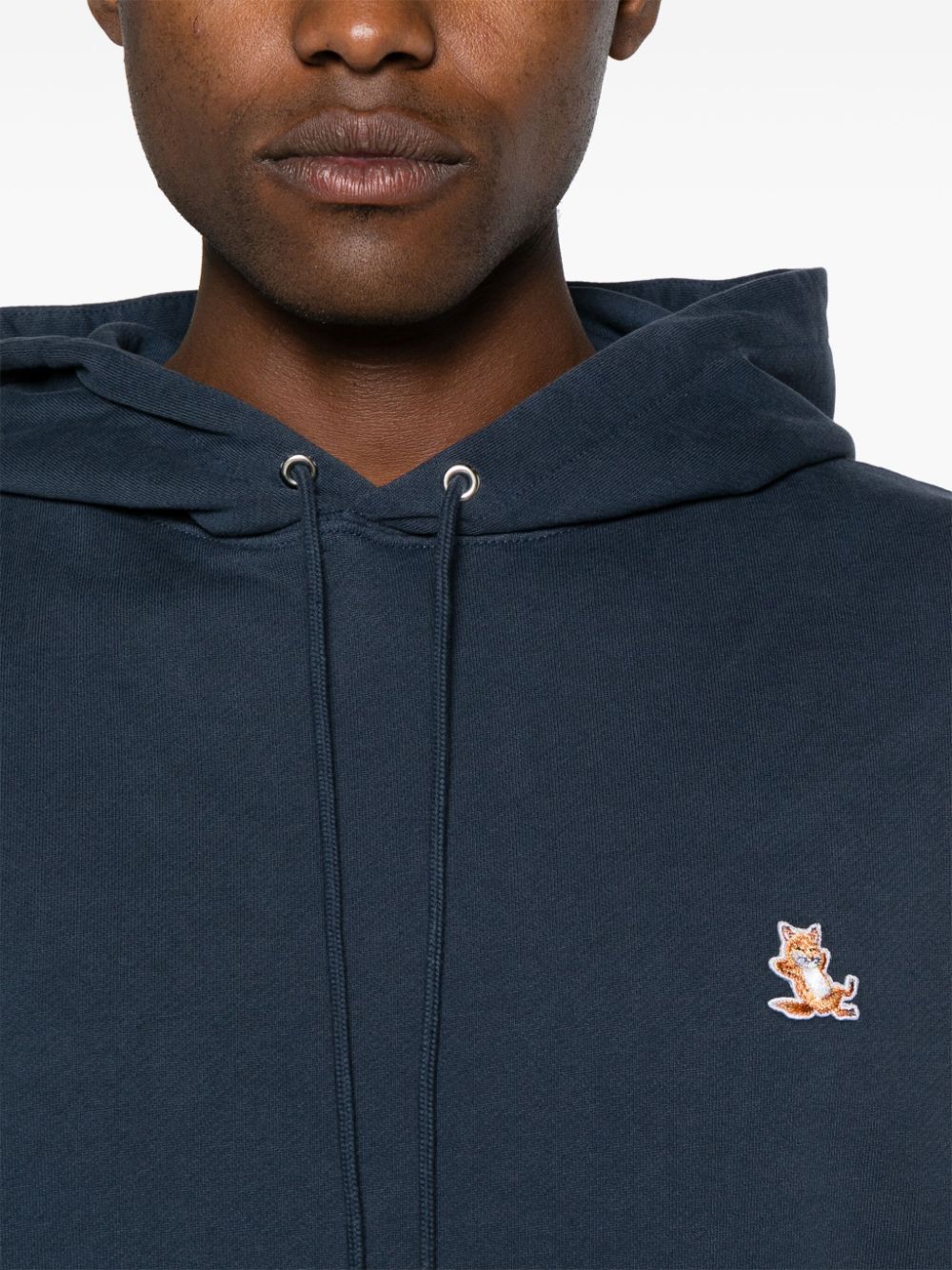 Maison Maison Kitsune 'Chillaxパッチコットンパーカー - Image 5