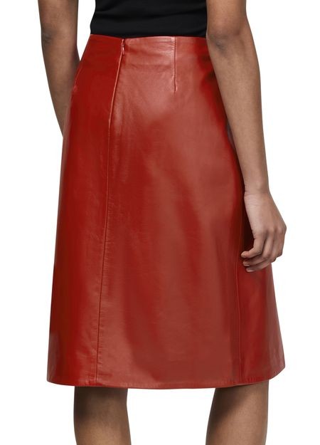 LOULOU STUDIO Ekare レザー スリットスカート - Image 5