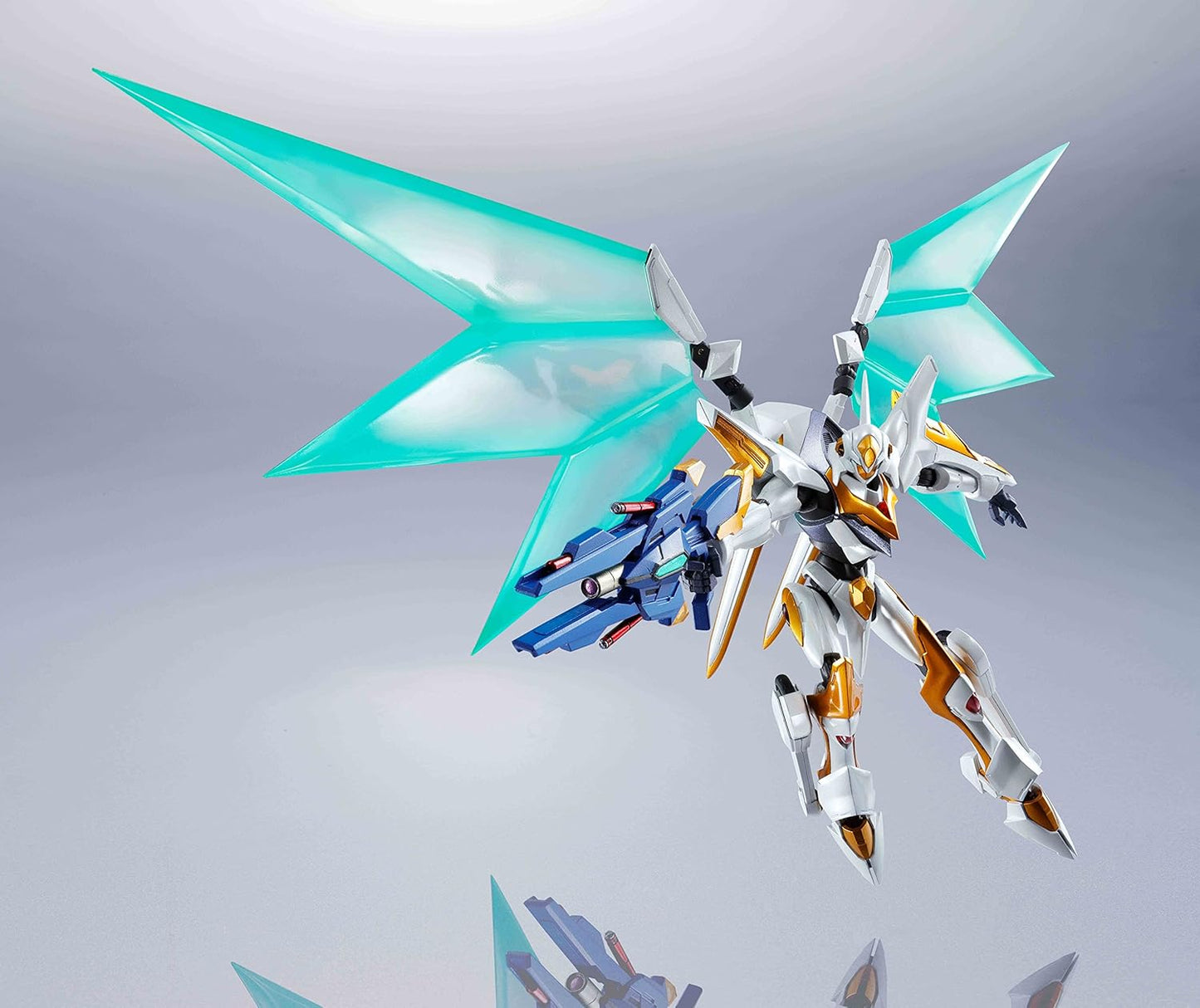 METAL ROBOT Tamashii Code Geass [SIDE KMF] Lancelot Albion Approx. 5.7 inches (145 mm) ABS & PVC & Diecast Complete Painted Articulated Figure