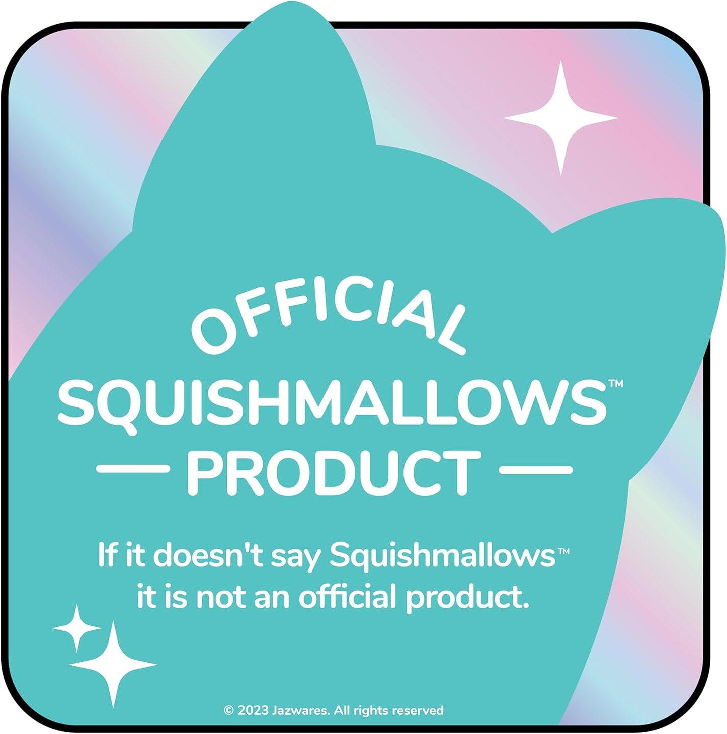 Squishmallows Peluche original de Darth Vader de Star Wars de 8 pulgadas (pequeño)