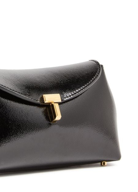 TOTEME Mini T-Lock naplack clutch - Image 5