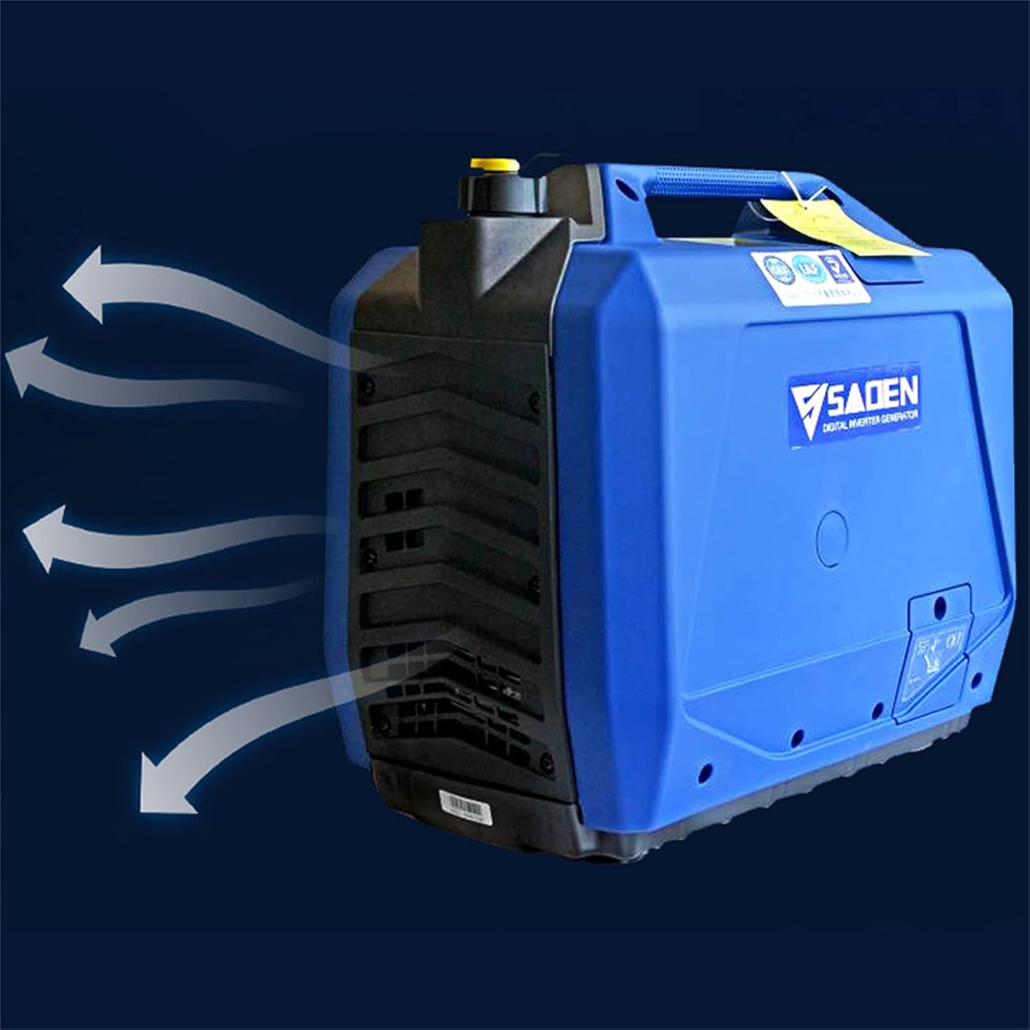 2500W Motor Power Silent Portable Car Household Electric Engine Gas Gasoline Digital Inverter Gasoline Generator