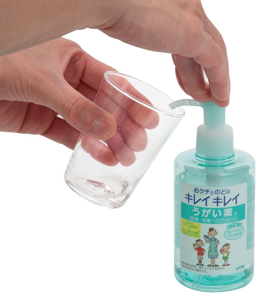 Kirei Kirei Mouthwash Fruit Mint, Apple Flavor, 7.8 fl oz (200 ml)