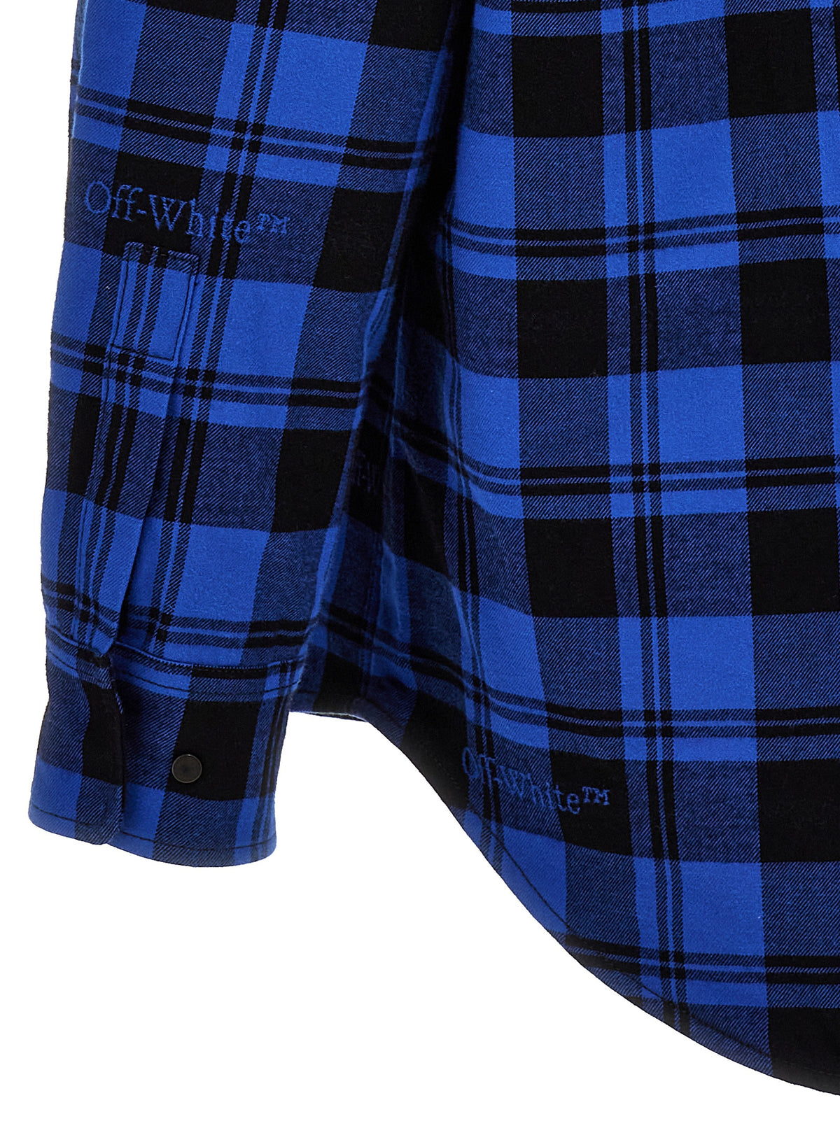 Off Off White 'Check Flannel' Overshirt - Image 5