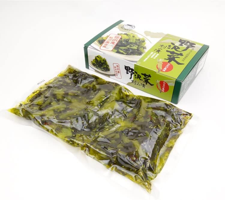 Hotaka Kanko Food Chopped Nozawa Vegetables (Wasabi Flavor) 7.8 oz (220 g)