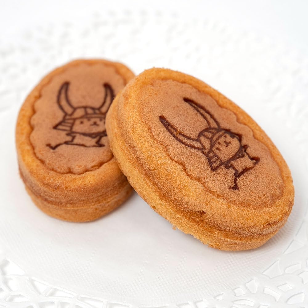 Shiga Prefecture Souvenir: Welcome to Hikone Kasuterayaki (Maple Flavor) 8 Pieces (x 2)