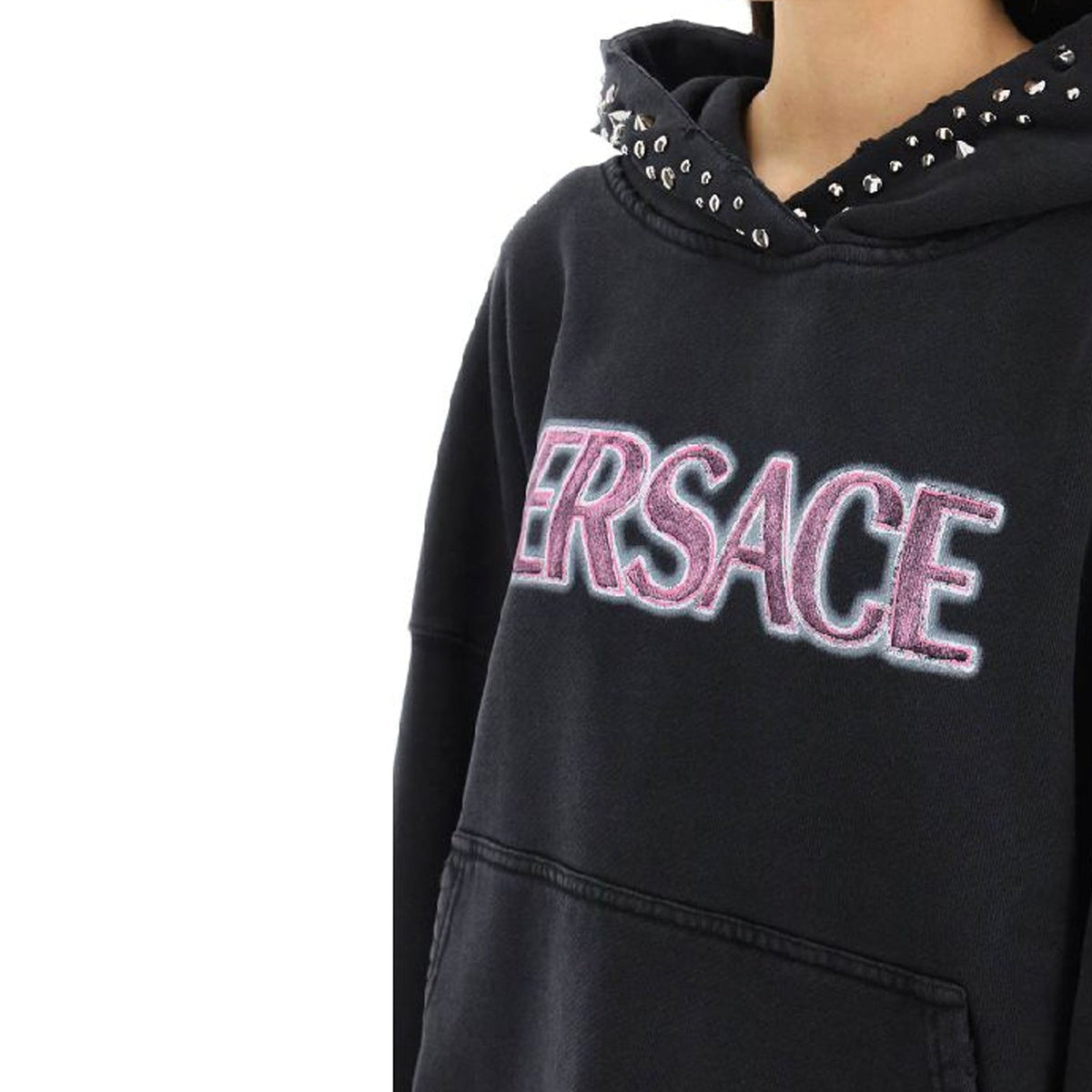 Versace ヴェルサーチヴェルサーチコットンロゴスウェットシャツ - Image 5