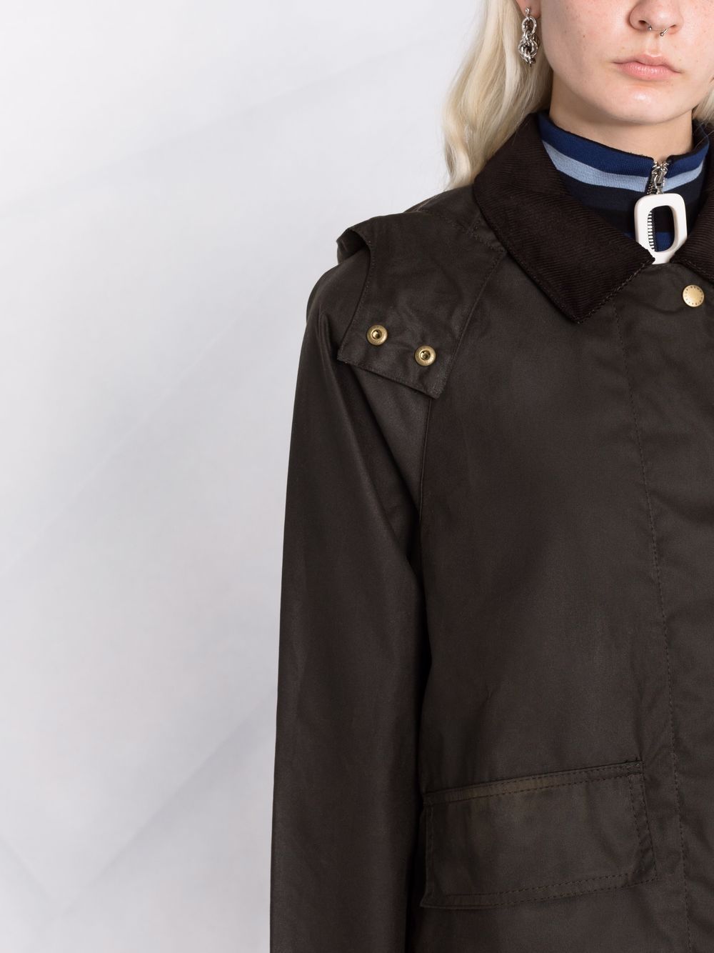Barbour バーバーコートグリーン - Image 5