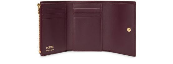 LOEWE Small vertical wallet in smooth and grained calfskin - Image 5
