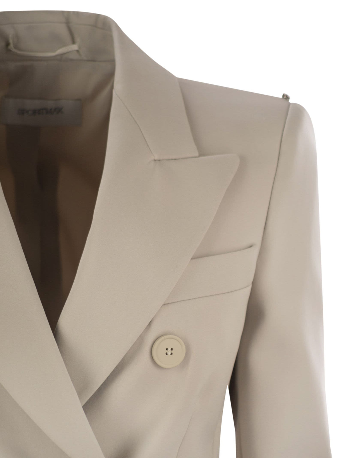 Sportmax SportMax Frizzo Scuba Jersey Blazer - Image 5
