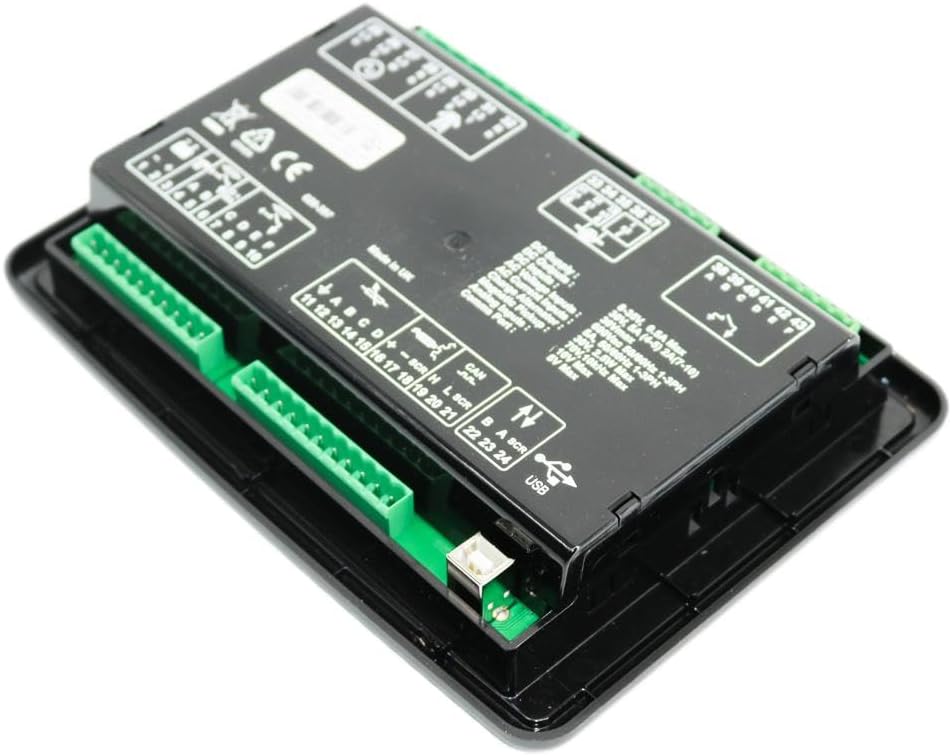 Original Deep Sea DSE6020MKII Auto Main (Utility) Failure Control Module AMF Generator Controller Single Diesel and Gas Generation Set Controller Panel