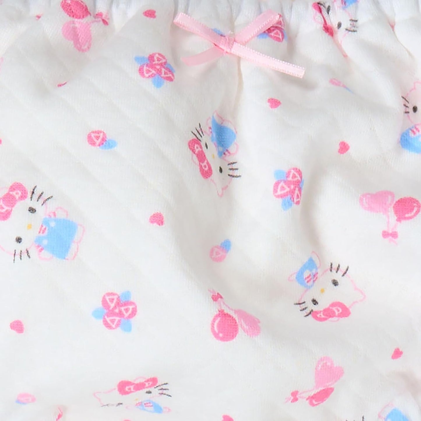 Sanrio 214663 Hello Kitty Kids Quilted Shorts, Set of 2, 39.4 inches (100 cm), Name Inside