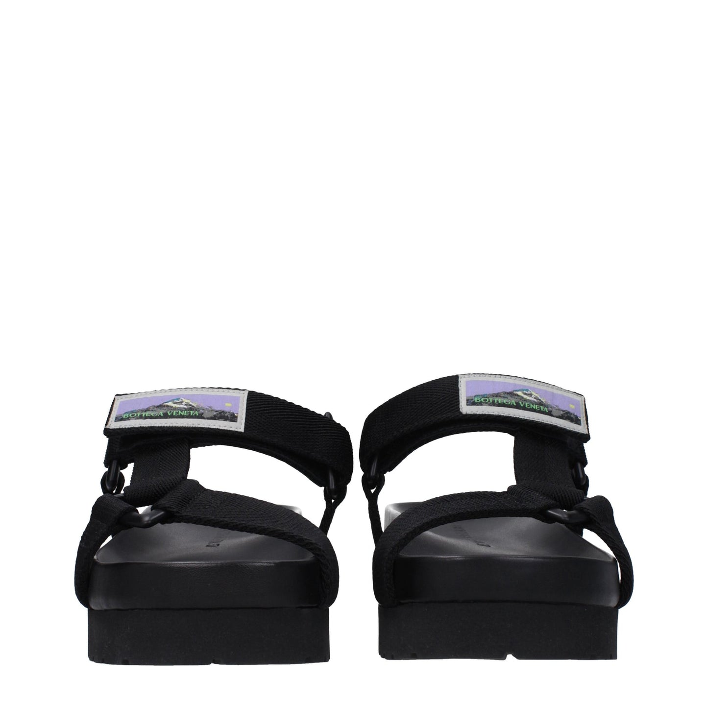 Bottega Veneta Sandals Women Fabric Black - Image 5