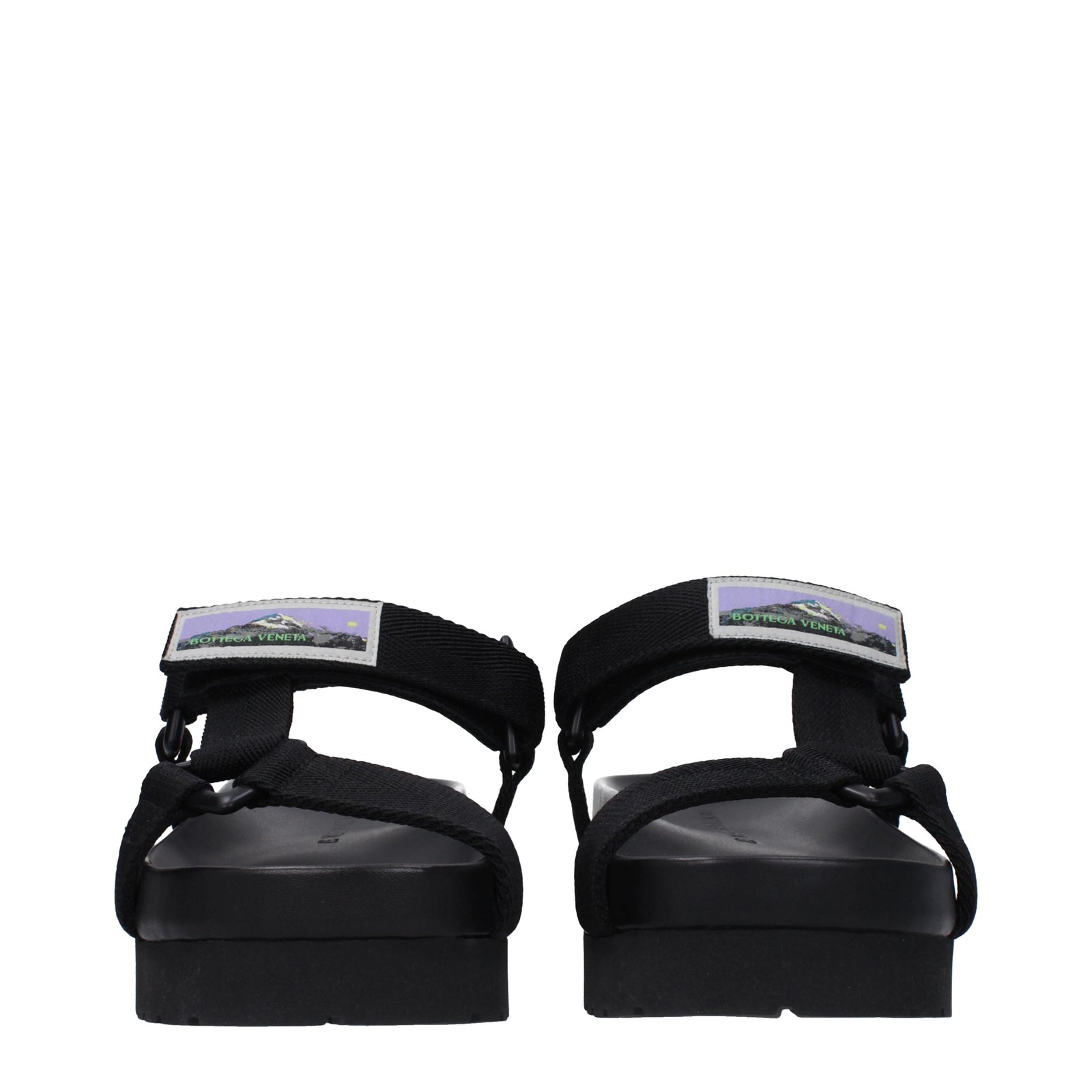 Bottega Veneta Sandals Women Fabric Black - Image 5