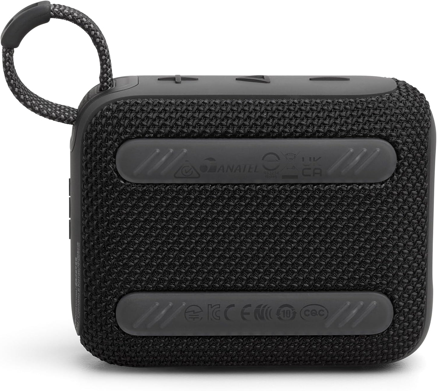 JBL GO 4 Bluetooth Speaker, USB-C Charging/IP67 Dustproof and Waterproof/App Compatible/Passive Radiator/Portable/Black JBLGO4BLK