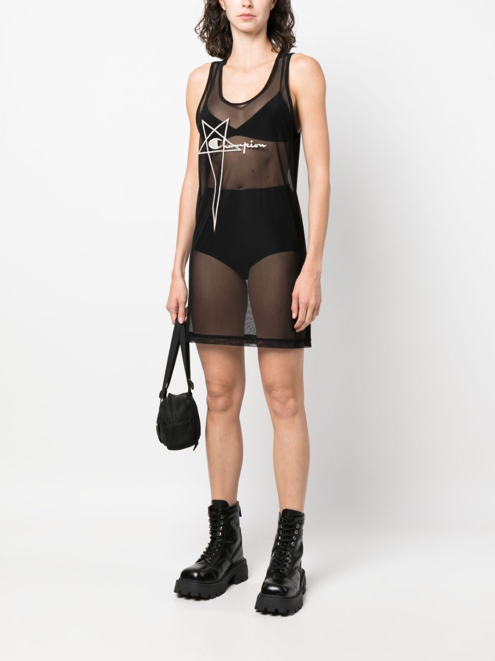 Rick リックオーウェンズXチャンピオンズロゴショートドレス - Image 5